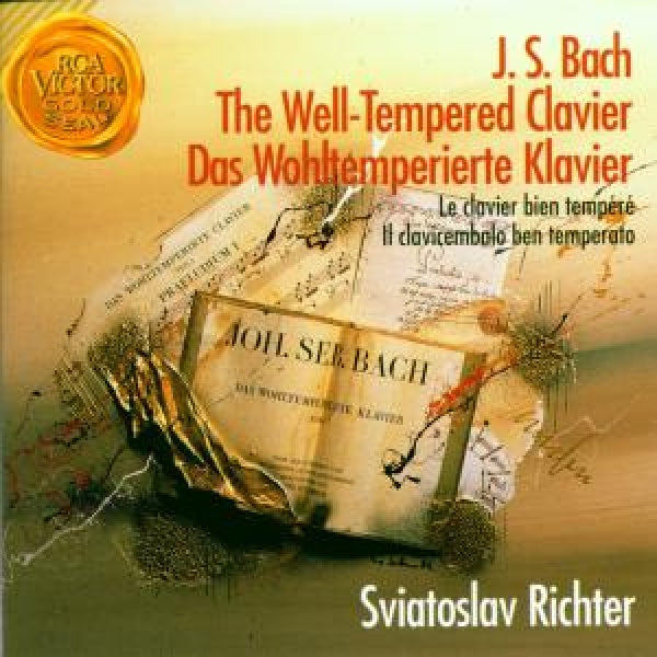 Sviatoslav Richter - Bach: The Well-Tempered Clavier, Books 1 and 2 - BWV 846-869 and 870-893 (CD)