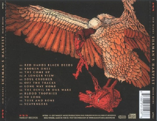 Shaman's Harvest - Red hands black deeds (CD)
