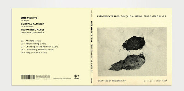 Luís Vicente Trio, Gonçalo Almeida, Pedro Melo Alves - Chanting In The Name Of (tweedehands CD) - Velvet Music