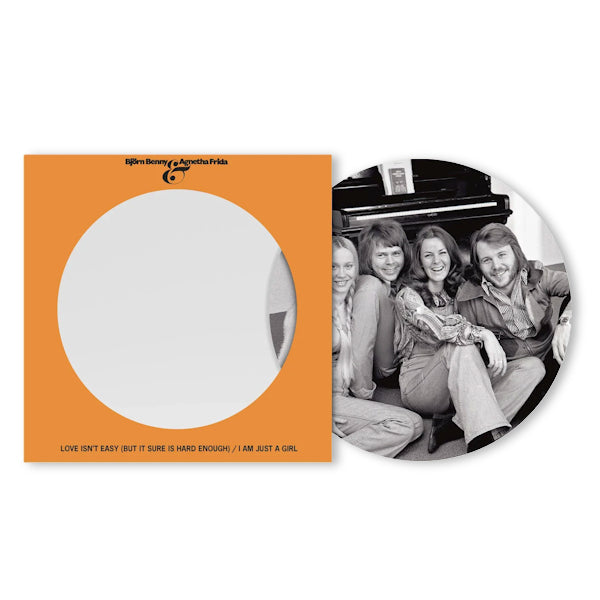 ABBA - Love isn't easy (but it sure is hard enough) / i am just a girl (7-inch single) - Velvet Music