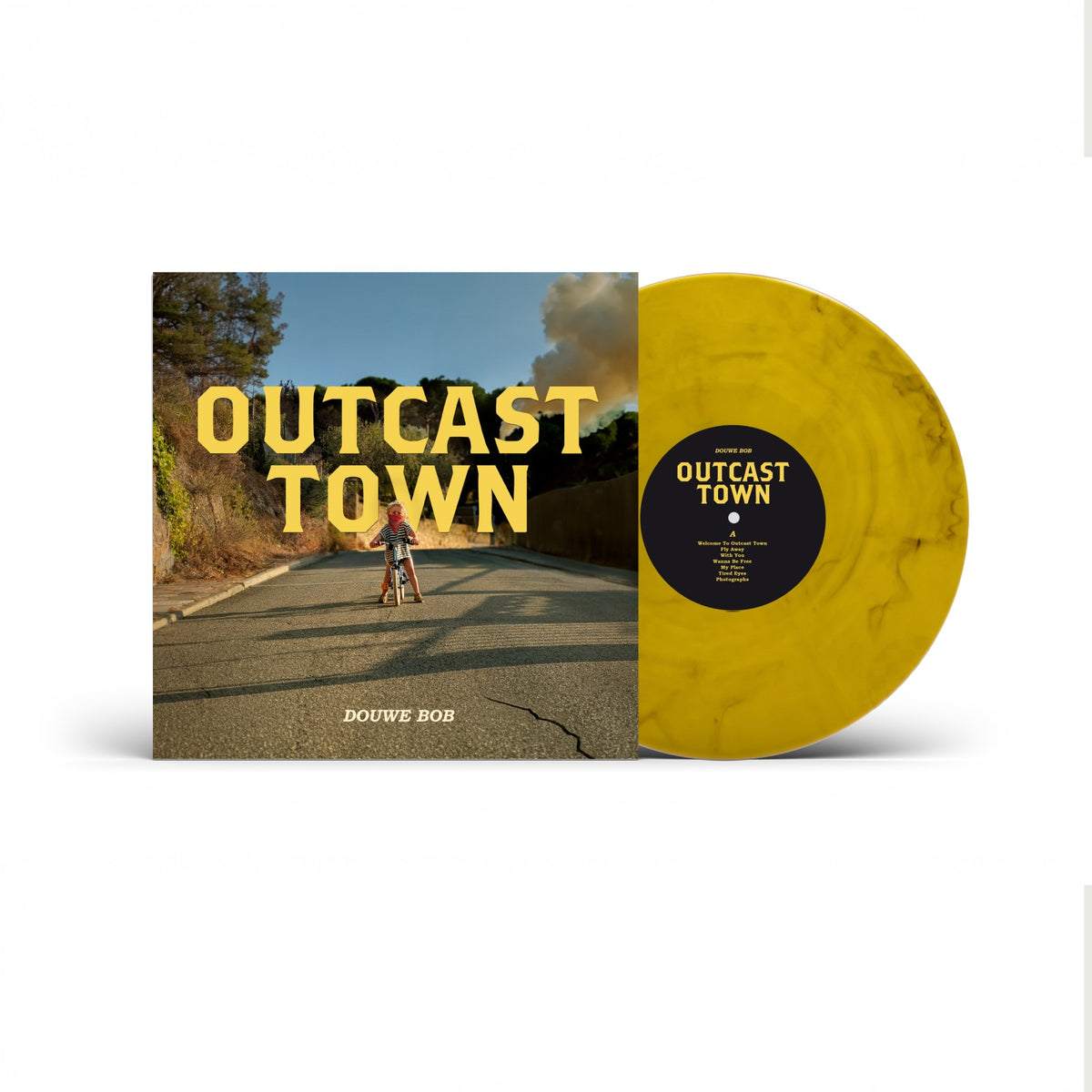 DOUWE BOB - OUTCAST TOWN (Indie Coloured Vinyl LP) - Velvet Music