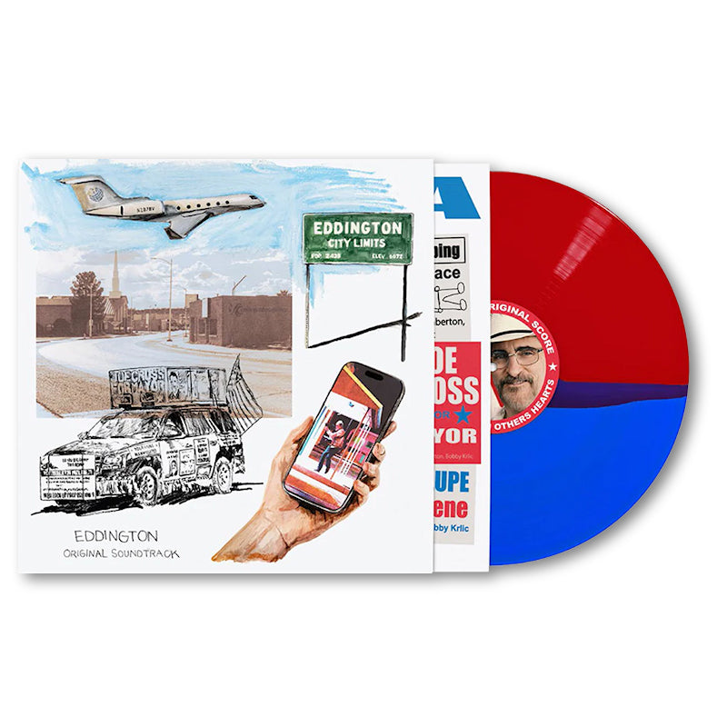 Daniel Pemberton & Bobby Krlic - Eddington (ost)(red & blue) (LP) - Velvet Music