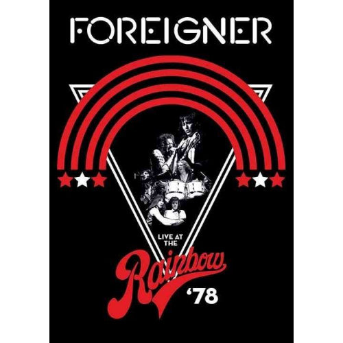 Foreigner dvd film van liveoptreden bij The Rainbow in 1978, muziekvideo van de rockband Foreigner.