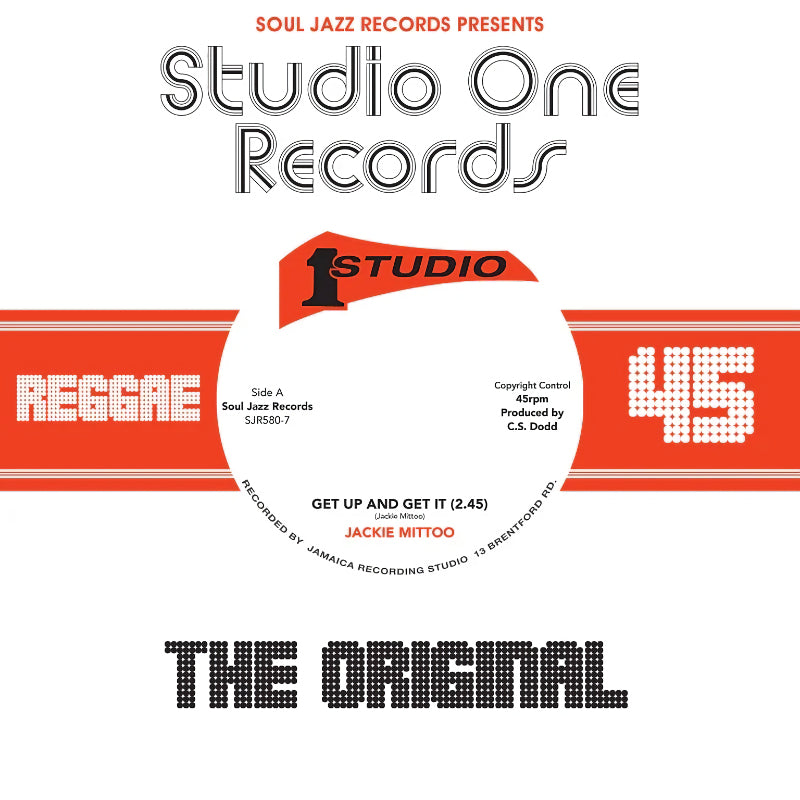 Jackie Mittoo - 7-get up and get it / keep on dancing (7-inch single) - Velvet Music