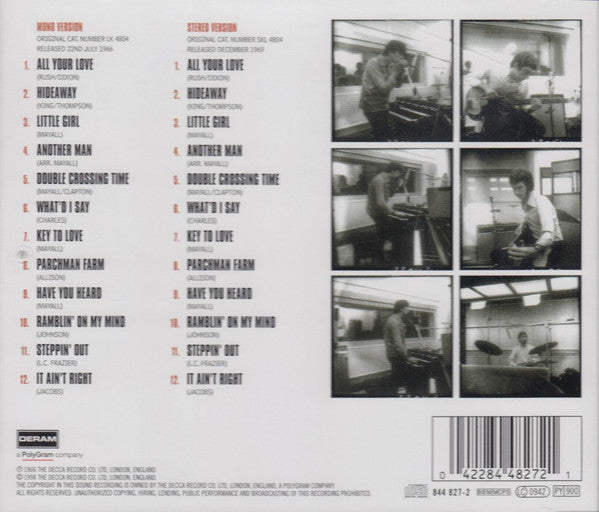 John Mayall With Eric Clapton - Blues Breakers (CD) - Velvet Music