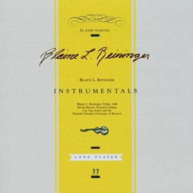 Blaine L. Reininger & Steven Brown - Instrumentals (CD) - Velvet Music