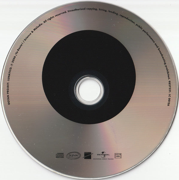 Gotan Project - Lunático (CD d'occasion)