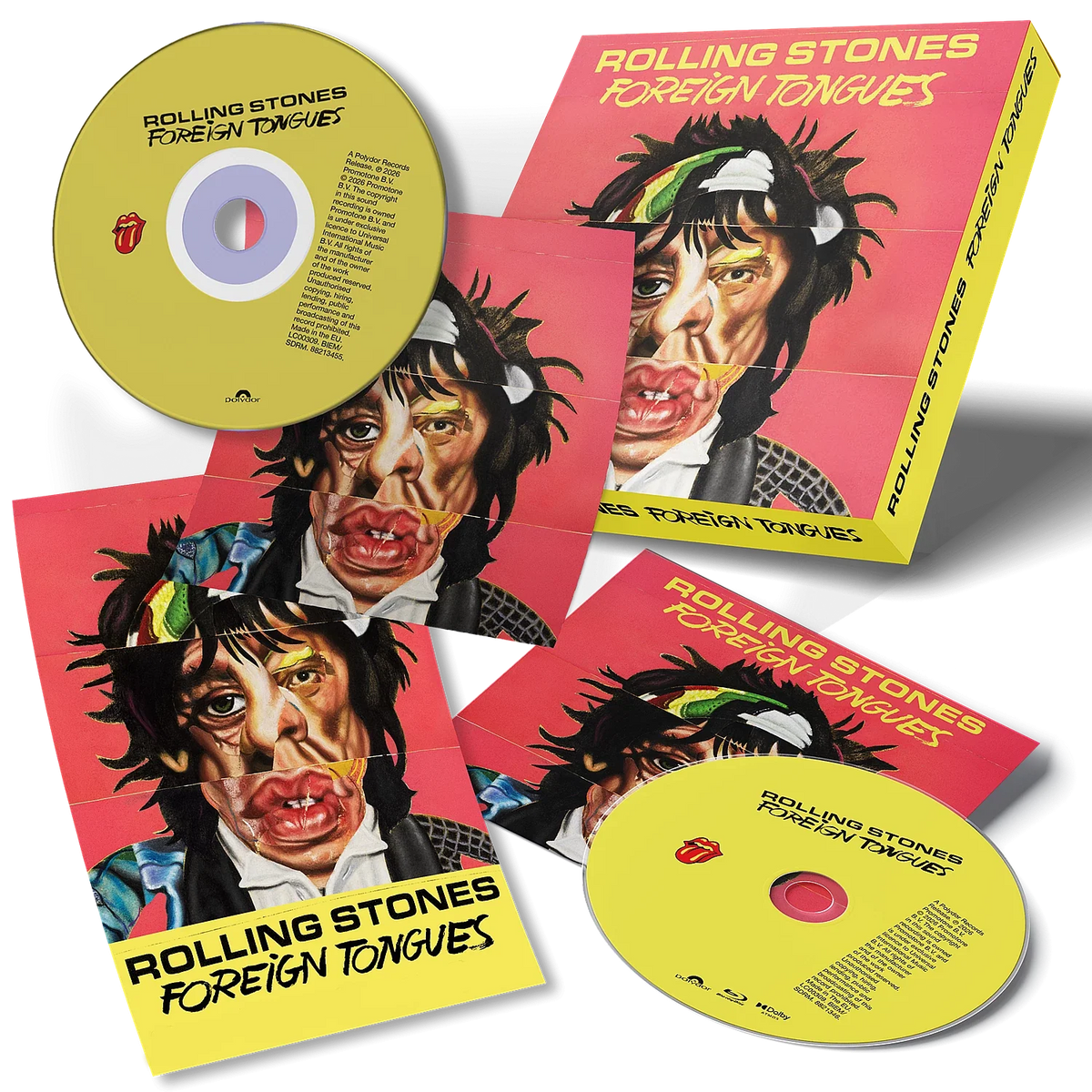The Rolling Stones - Foreign Tongues (| 1 CD | 1 Blu-Ray Audio CD)