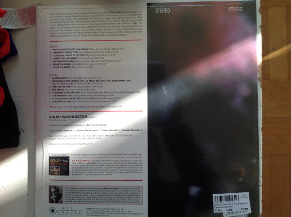 Dinah Washington - What a difference a day makes! (LP) - Velvet Music