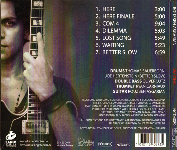 Rouzbeh Asgarian - Waiting (tweedehands CD) - Velvet Music