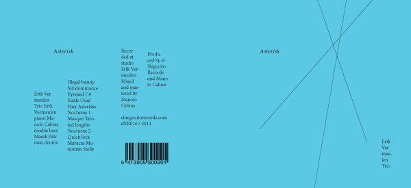 Erik Vermeulen Trio - Asterisk (tweedehands CD)