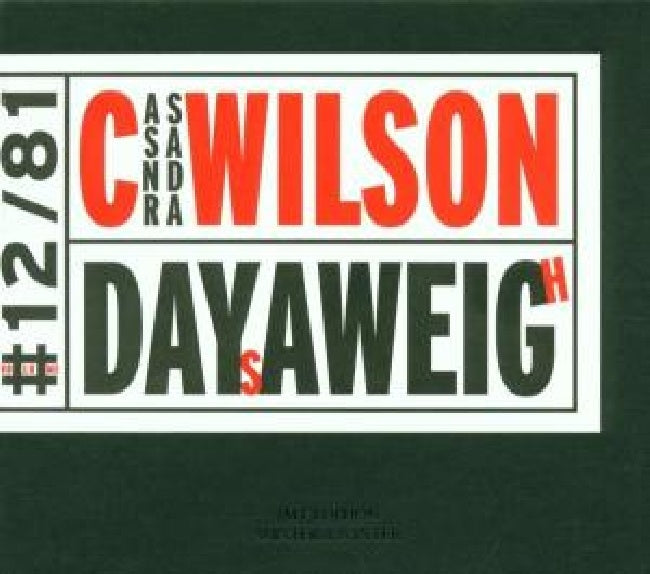 Cassandra Wilson - Days aweigh (CD) - Velvet Music