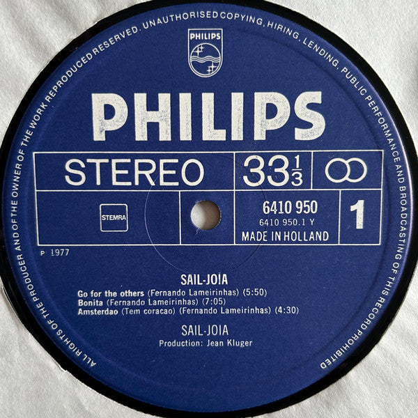 Sail-Joia - Sail-Joia (tweedehands LP) - Velvet Music