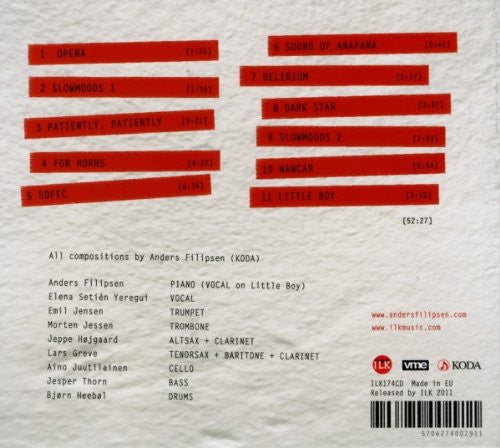 Anders Filipsen, White Nothing, The - About Time (tweedehands CD)