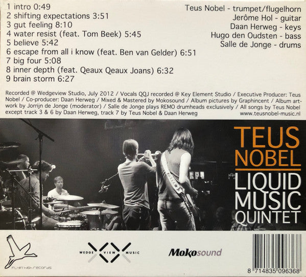 Teus Nobel - Flow (tweedehands CD) - Velvet Music