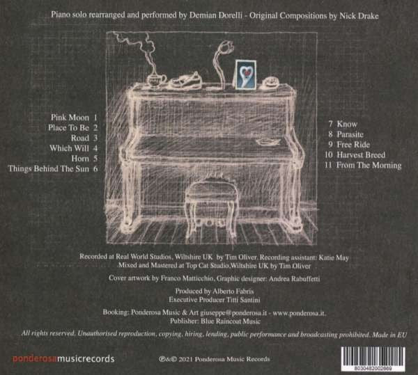 Demian Dorelli - Nick Drake's Pink Moon - A Journey On Piano (tweedehands CD)