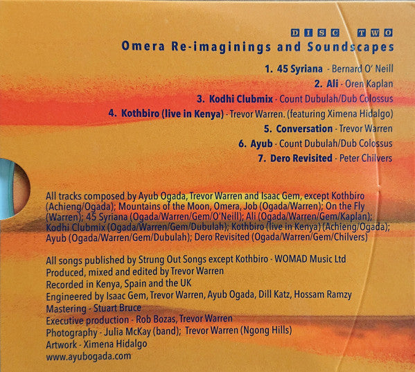 Ayub Ogada - Omera: The Further Adventures of Trevor Warren with Ayub Ogada (2 CDs) (CD d'occasion)