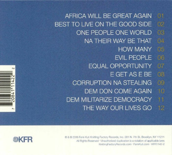 Femi Kuti - One People One World (tweedehands CD) - Velvet Music