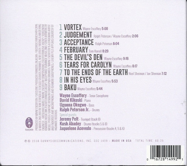 Wayne Escoffery - Vortex (tweedehands CD)