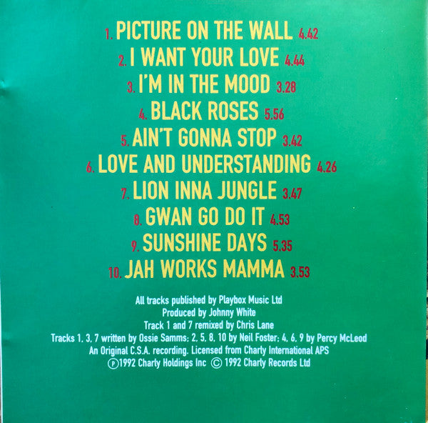 Natural Ites & Realistics, The - Picture On The Wall (CD d'occasion)