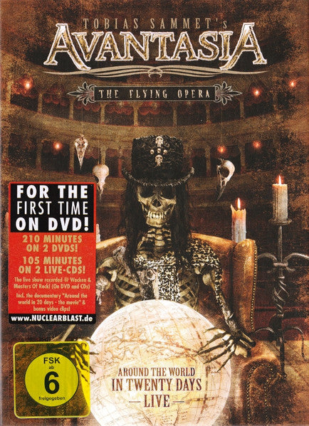 Tobias Sammet's Avantasia - The Flying Opera (Around The World In Twenty Days - Live) (CD d'occasion)
