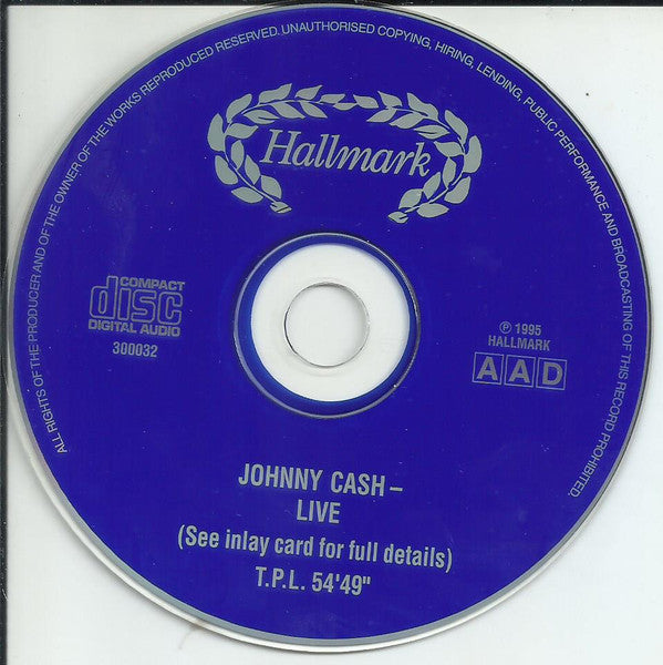 Johnny Cash - Live (tweedehands CD)