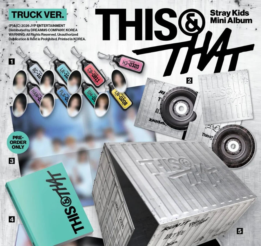 Stray Kids - This & that (TRUCK VER.)(CD)