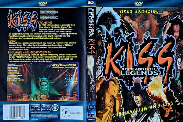 Rock And Roll Legends Kiss - A conversation With Kiss (tweedehands DVD) - Velvet Music