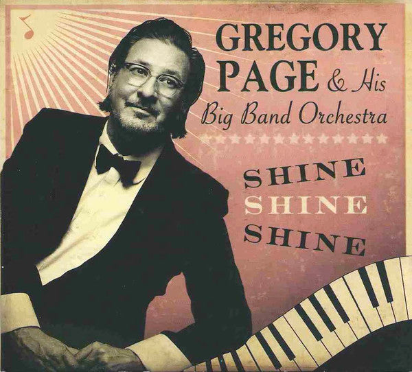 Gregory Page & His Big Band Orchestra - Shine, Shine, Shine (tweedehands CD) - Velvet Music