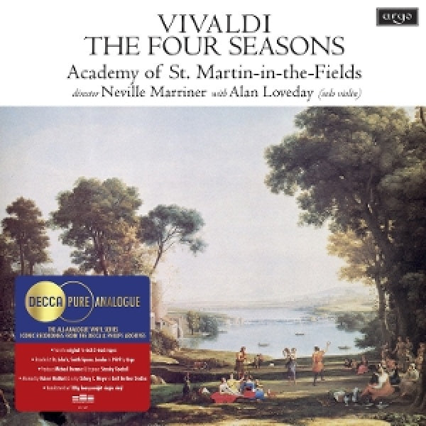 Alan Loveday, Academy Of St Martin In The Fields, - Vivaldi: the four seasons (LP) - Velvet Music