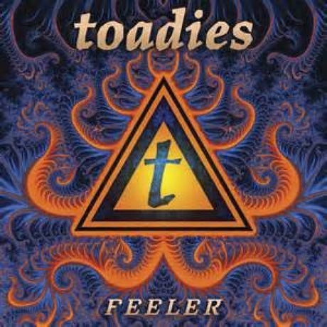 CD van de band Toadies met de titel Feeler, zwart en wit albumhoes met bandnaam en titel zichtbaar