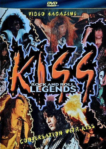 Rock And Roll Legends Kiss - A conversation With Kiss (tweedehands DVD) - Velvet Music