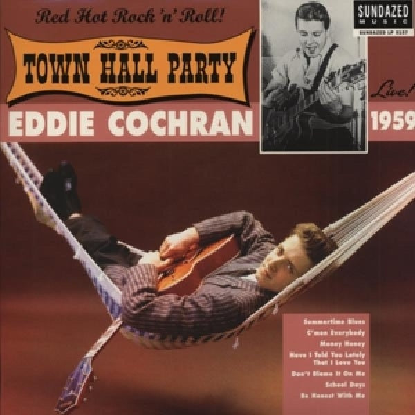 Eddie Cochran - Live at town hall'59 (LP) - Velvet Music