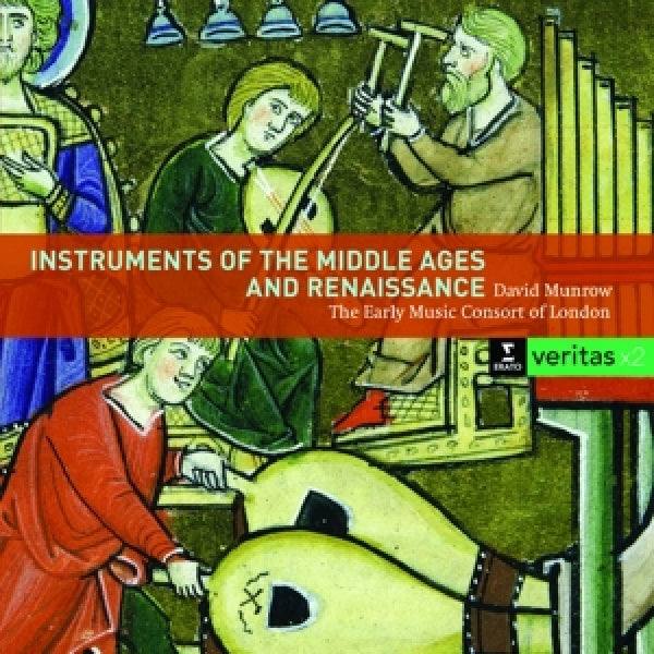David Munrow/early Music Conso - Instruments of middle age and (CD) - Velvet Music