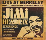 Hendrix, Jimi, The Experience - Live at berkeley (CD) - Velvet Music