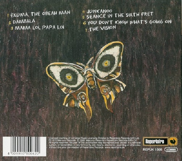 Exuma - Exuma 1 (CD) - Velvet Music