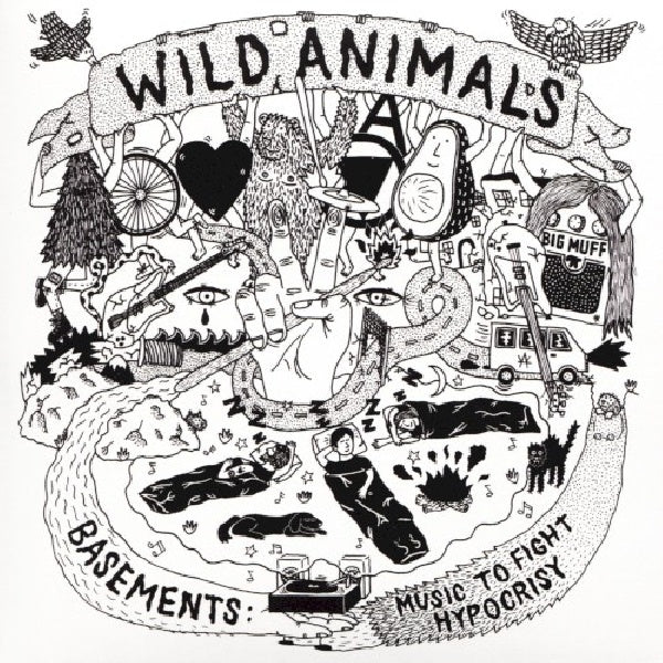 Wild Animals - Basements:music to fight hypocrisy (CD)