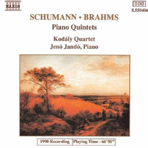 Jando/kodaly Quartet - Schumann/brahms: piano quint. (CD)