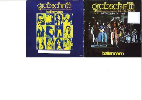 CD van Grobschnitt met de titel Ballerman, zichtbaar in de afbeelding, met albumhoes en artwork in de afbeelding.