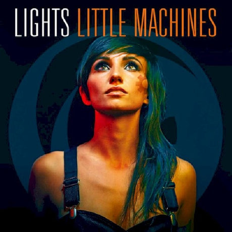 Lights Little Machines cd met kleurrijke cover en artwork, muziekalbum van de band Lights.