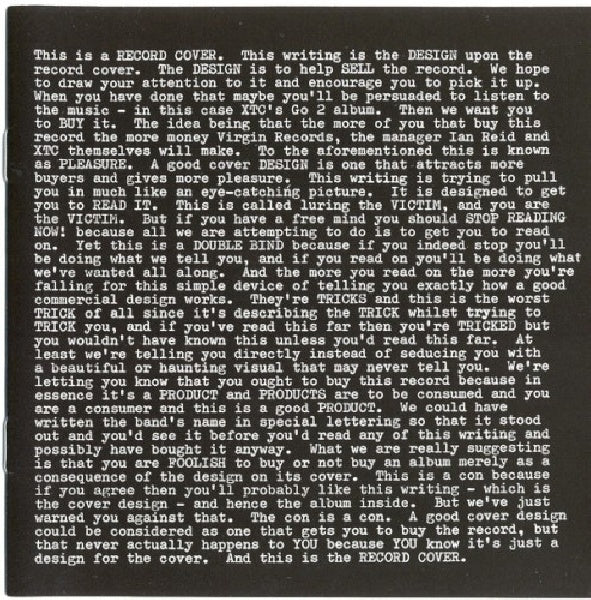 Xtc - Go 2 (CD) - Velvet Music