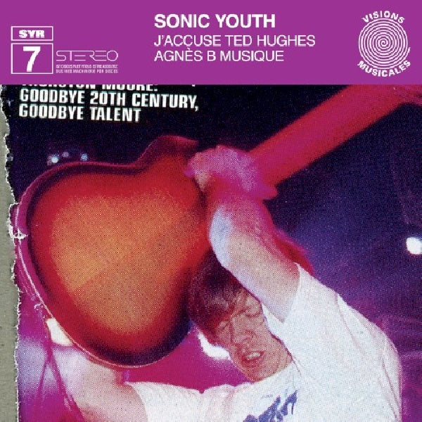 Sonic Youth - J'accuse ted hughes (12-inch maxi-single)