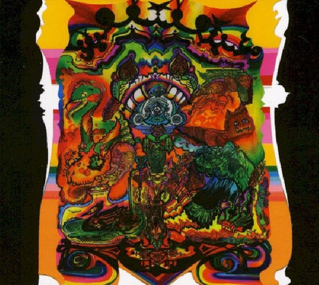 Cave Psychic Psummer CD met albumhoes en artwork, zwart en wit ontwerp, muziek van Cave, muziek-cd in een jewelcase