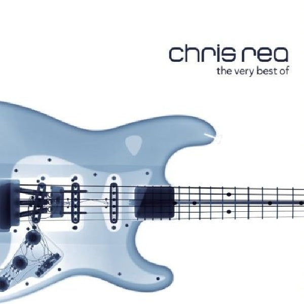 CD van Chris Rea met de collectie "Very Best Of", zichtbaar met albumhoes en titel op de voorkant.
