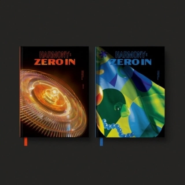 CD van P1harmony getiteld Harmony : zero in met artistieke albumhoes en bandlogo zichtbaar.