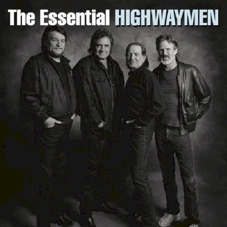 CD van Highwaymen - Essential met albumhoes en artwork, muziekalbum in plastic wrapping, duidelijk zichtbaar op de afbeelding.