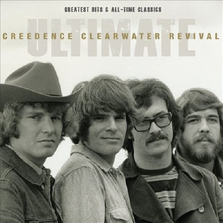 CD van Creedence Clearwater Revival met de titel Ultimate Creedence Clearwater Revival: Greatest Hits, zichtbaar op de albumhoes