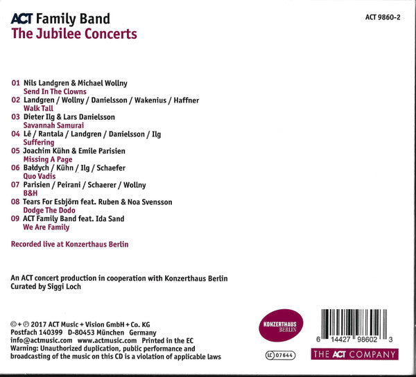 ACT Family Band, The - The Jubilee Concerts (CD d'occasion)