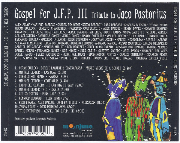 Various - Gospel For J.F.P. III. Tribute To Jaco Pastorius (tweedehands CD)
