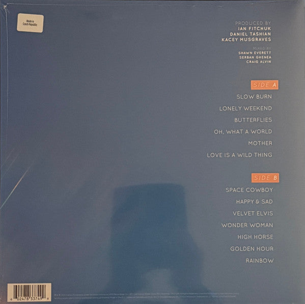 Kacey Musgraves - Golden Hour (LP) - Velvet Music